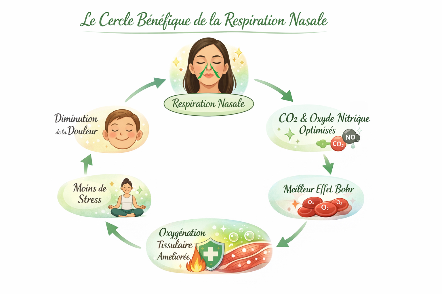 prévention santé par la respiration nasale image